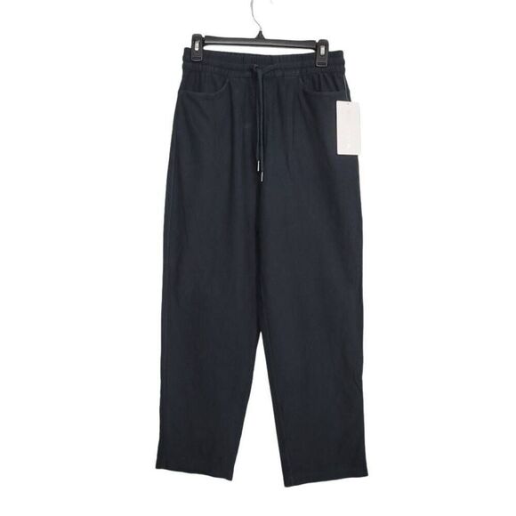 NWT Athleta Farallon Pant Sz XS Black Straight Cropped Casual Active 533741 - Picture 3 of 10